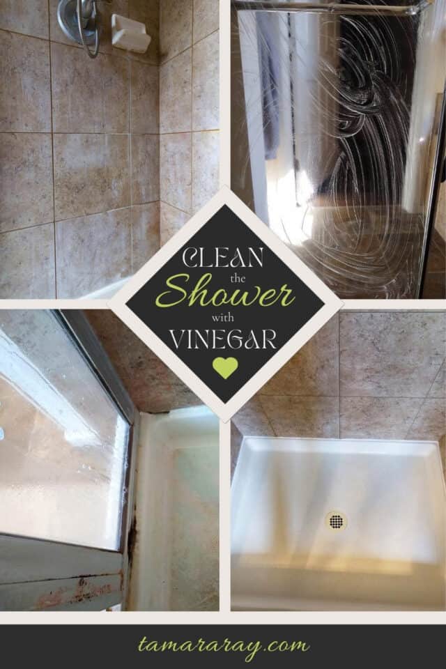 Clean The Shower With Vinegar And Dish Soap - Tamara Ray