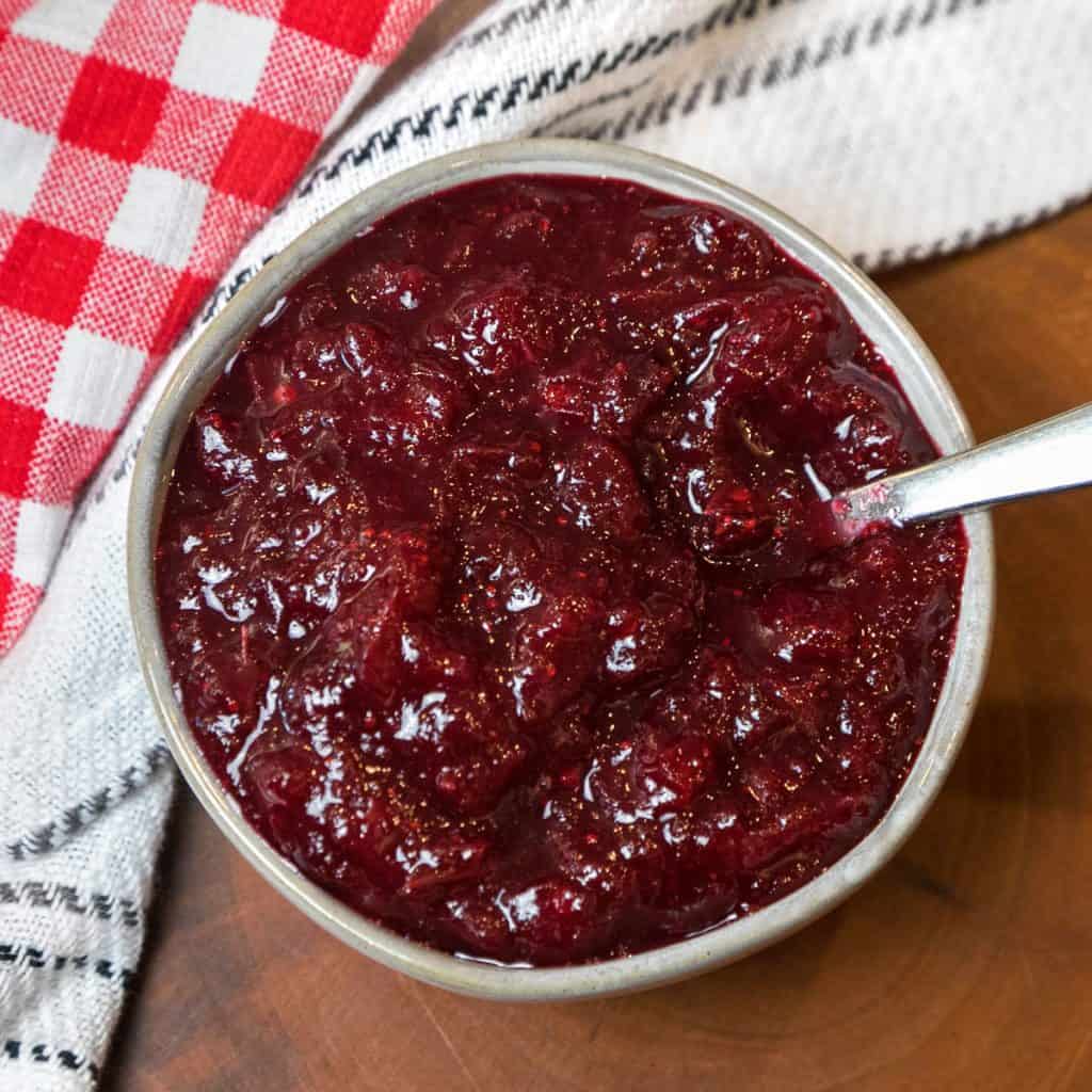 Easy cranberry sauce with orange juice tamara ray