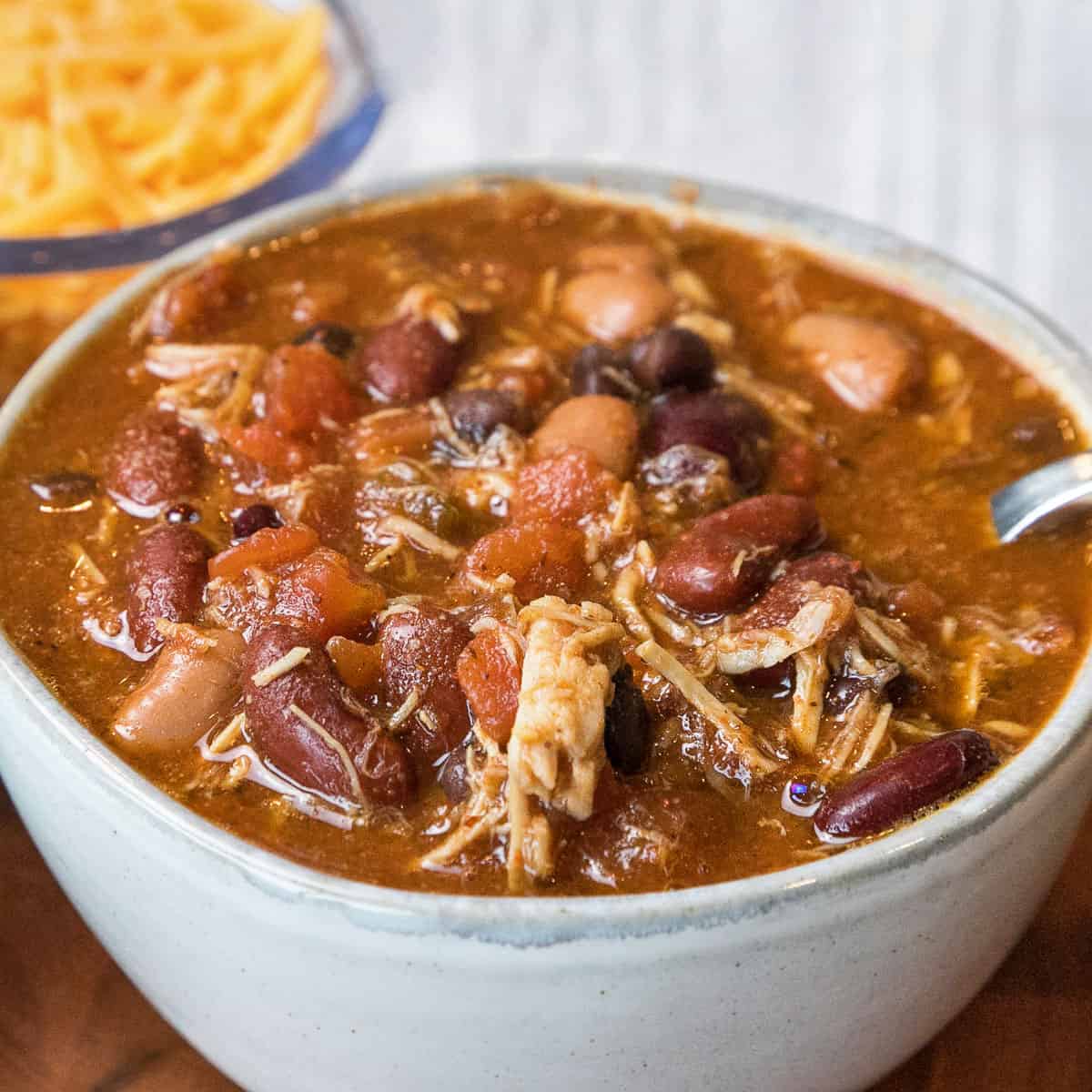 Chicken Chili with Black Beans Recipe