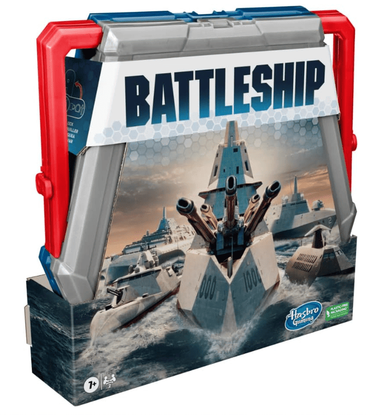 Battleship board game.