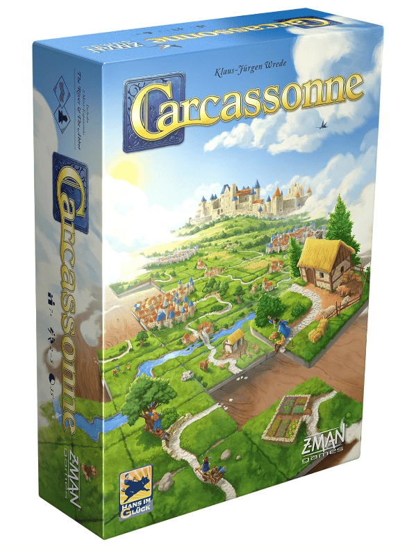 Carcassonne board game.