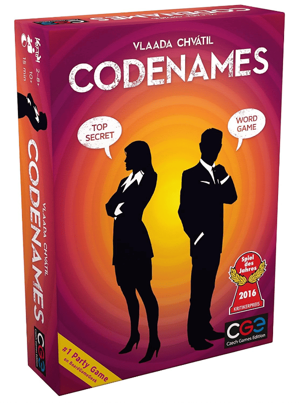 Codenames board games.