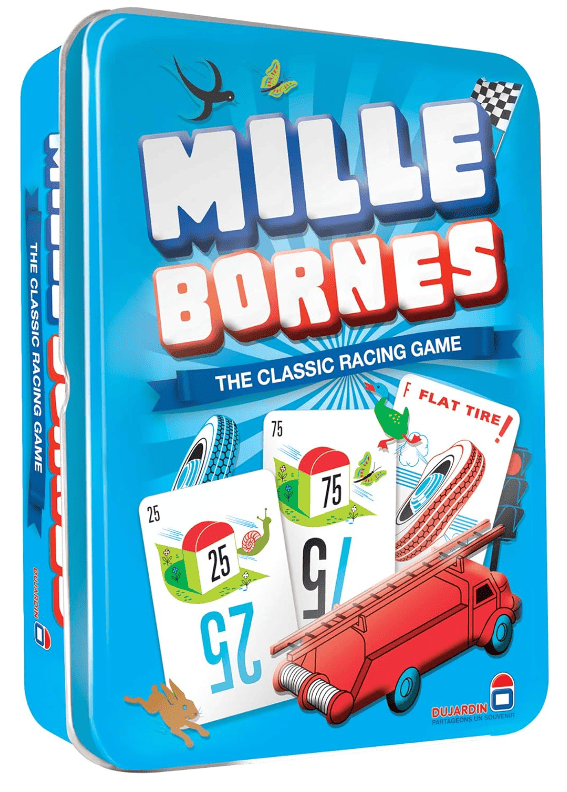 Mille Bornes card game.