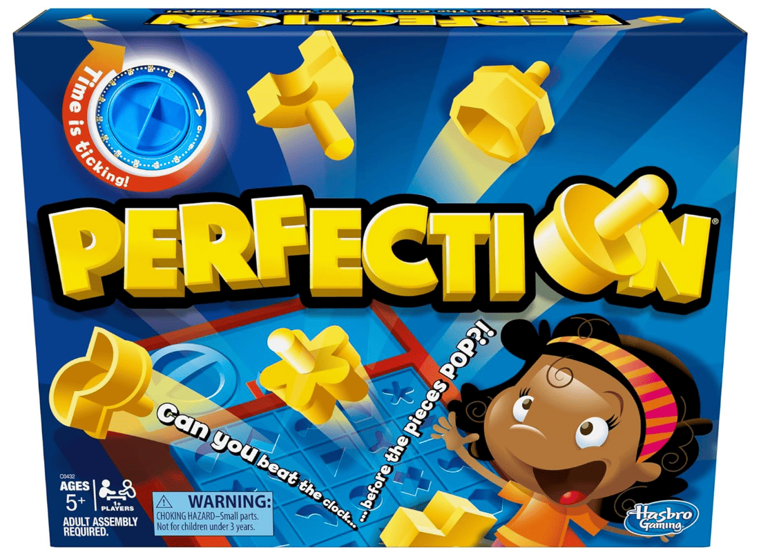 Perfection board game.