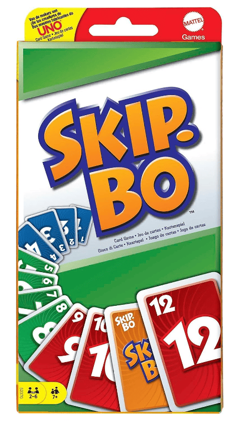 Skip-Bo card game.