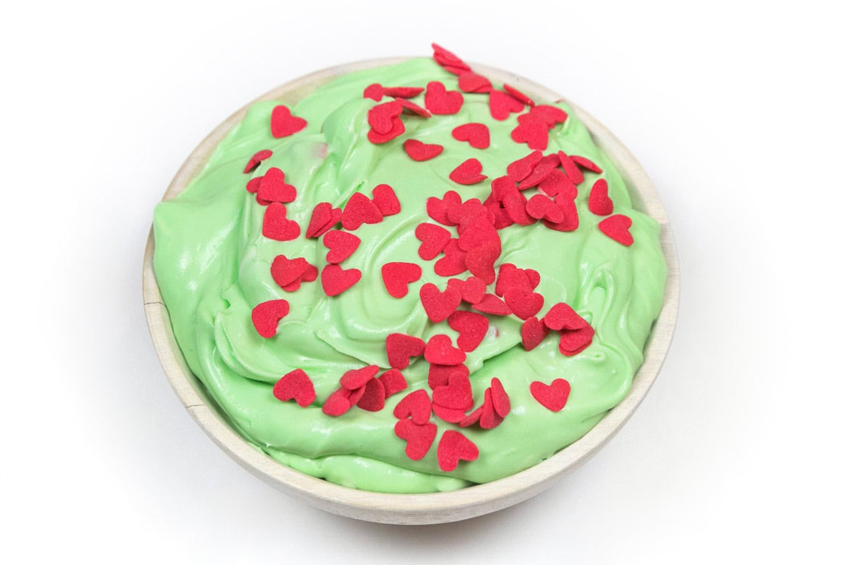 Grinch dip recipe (Christmas Dessert)