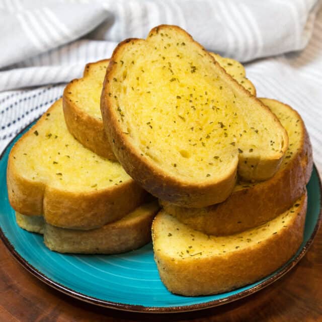 Easy Air Fryer Frozen Garlic Bread - Tamara Ray