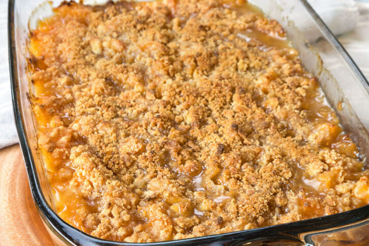 Apricot Crisp Recipe (Fresh Dessert) - Tamara Ray