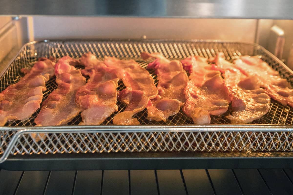 Bacon in the air fryer.