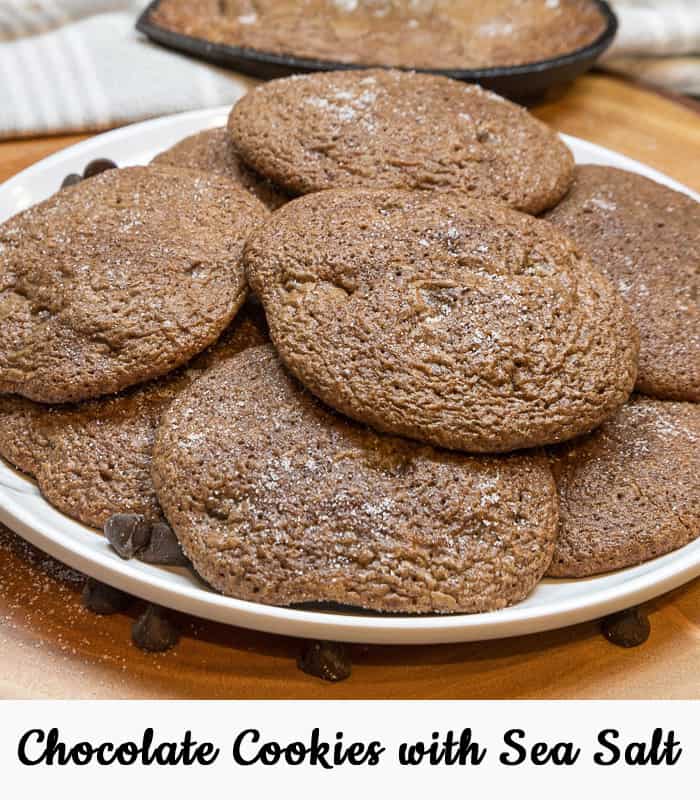 Sea Salt Chocolate Chip Cookies.