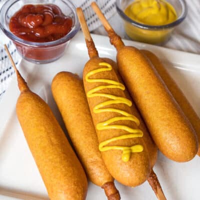 Corn Dogs In Air Fryer (frozen) - Tamara Ray