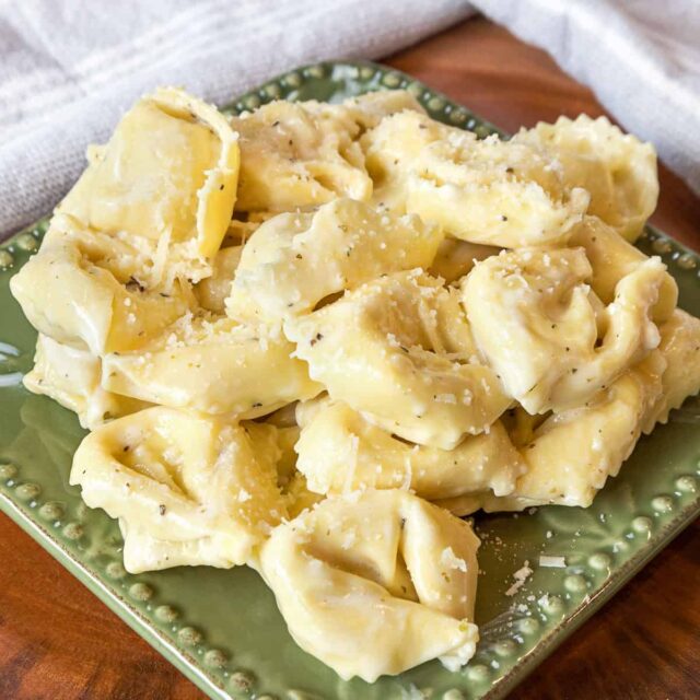 Creamy Five Cheese Tortelloni Tamara Ray