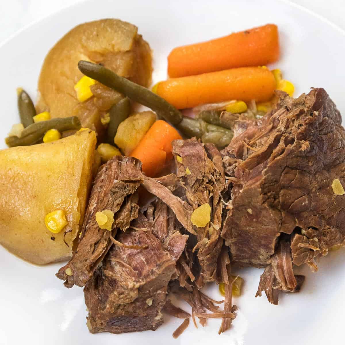 Easy Instant Pot Chuck Roast and Potatoes