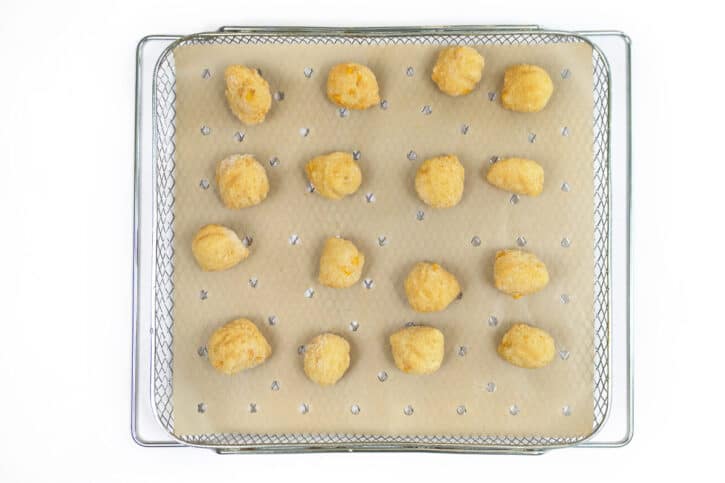 Frozen Hush Puppies in the Air Fryer - Tamara Ray