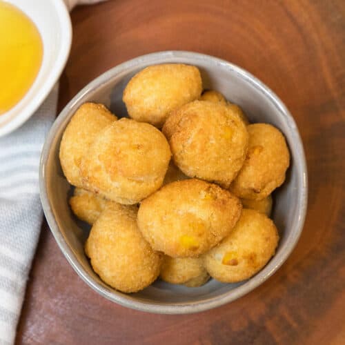 Frozen Hush Puppies in the Air Fryer Tamara Ray