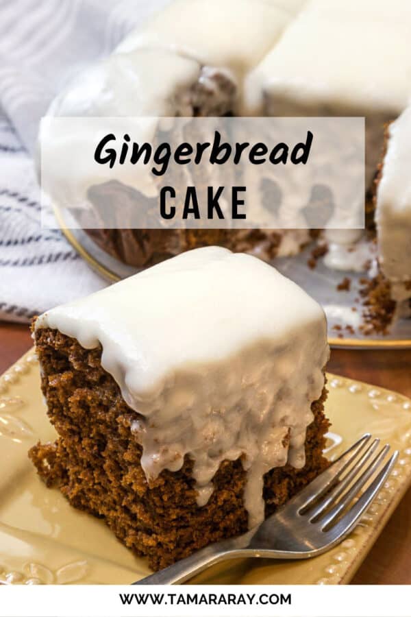 Gingerbread Cake Cream Cheese Frosting Tamara Ray