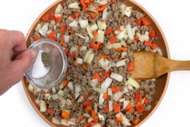 Ground Beef Philly Cheesesteak (Skillet) - Tamara Ray