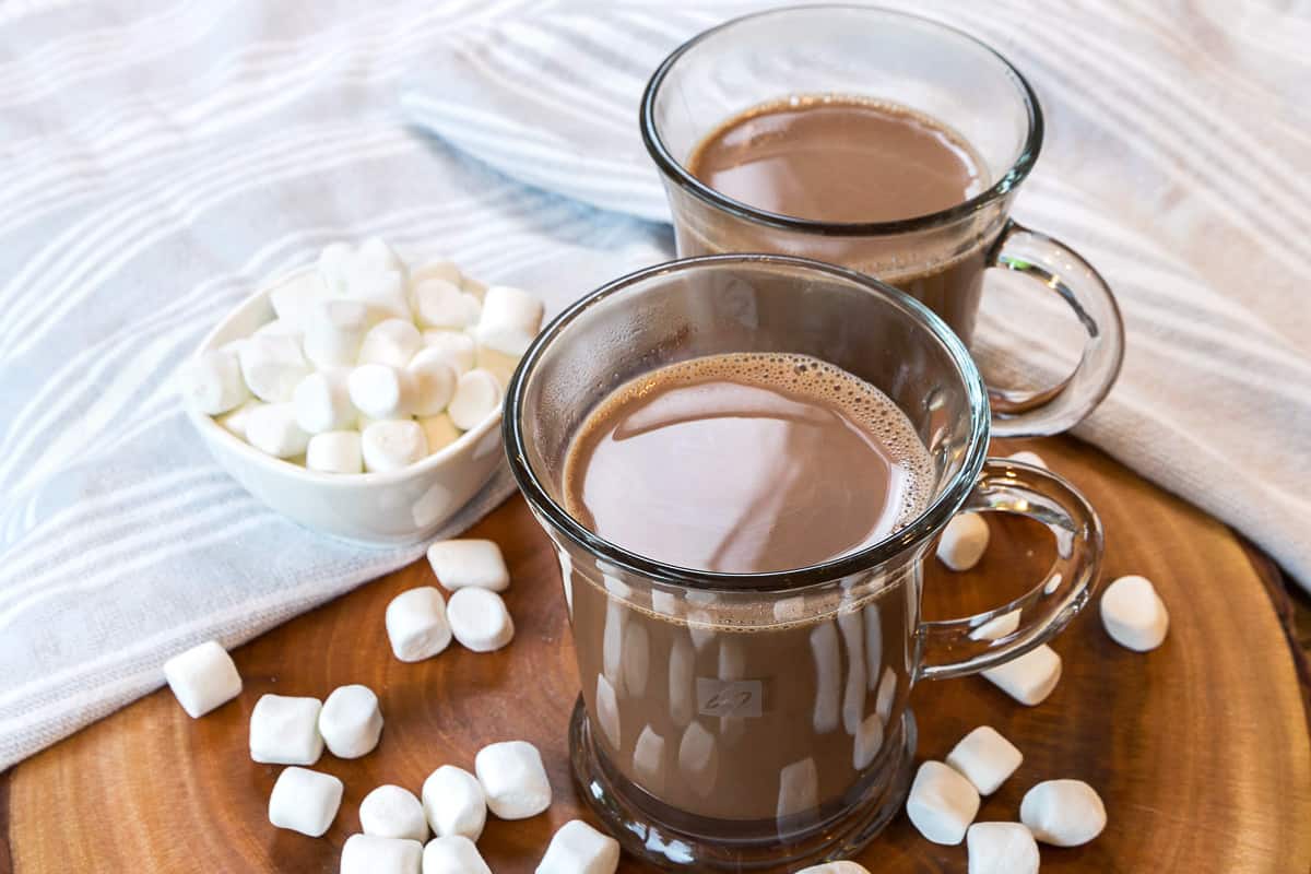 Hot Chocolate with Condensed Milk