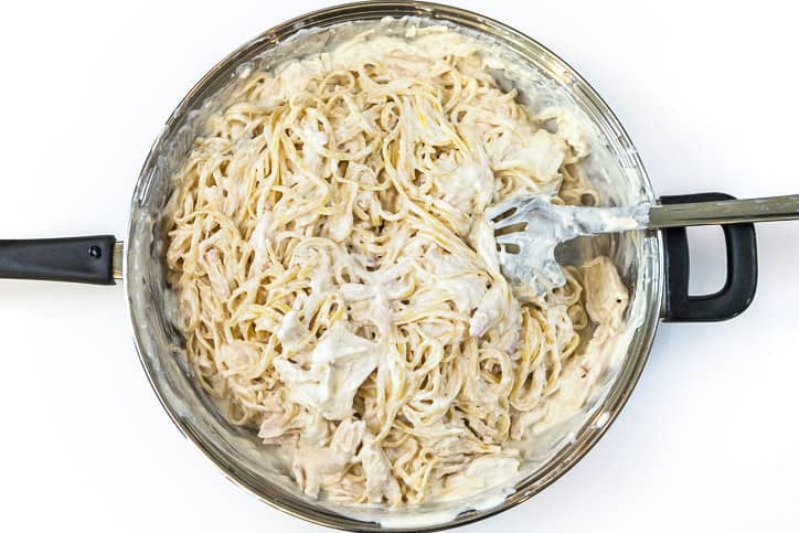 Chicken Alfredo Linguine