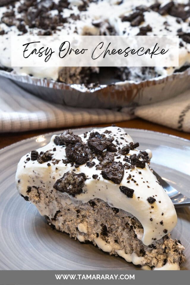 No Bake Oreo Cheesecake - Tamara Ray