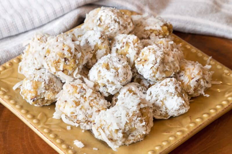 Orange Balls Recipe (No Bake) Tamara Ray