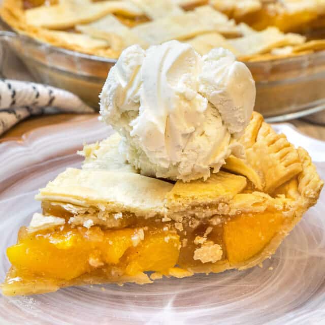 Peach Pie with Canned Peaches Recipe Tamara Ray