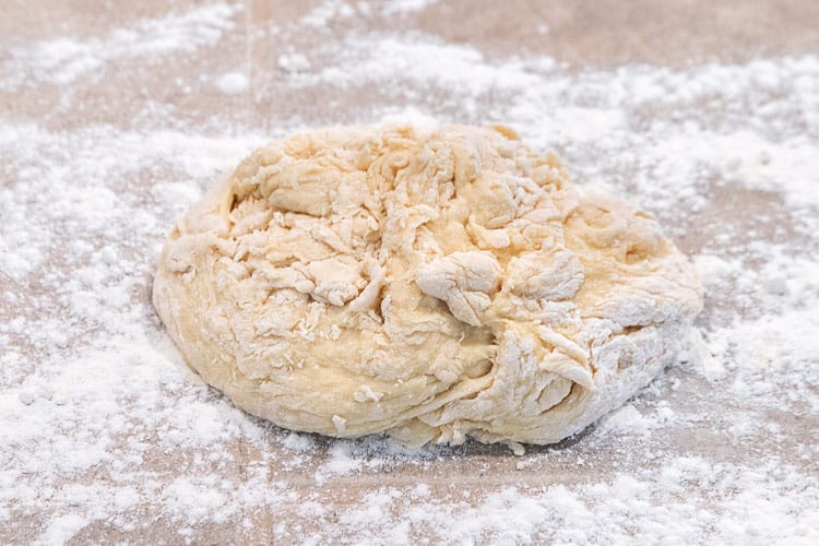 Pierogi dough.