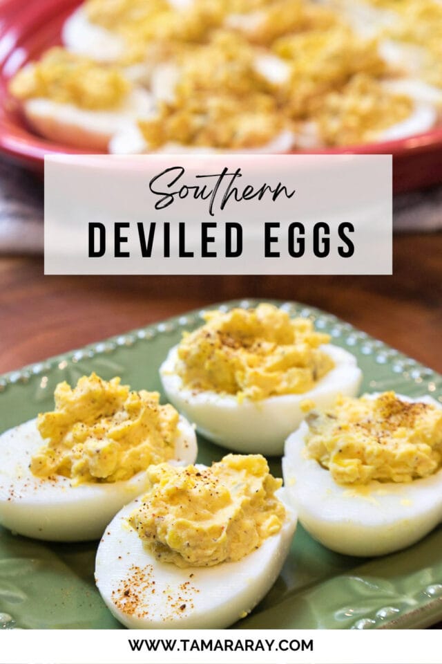 Southern Deviled Eggs Recipe - Tamara Ray