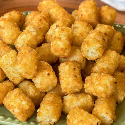 Frozen Air Fryer Tater Tots (Crispy) - Tamara Ray