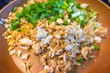 Teriyaki Chicken Fried Rice (Canned Chicken) - Tamara Ray